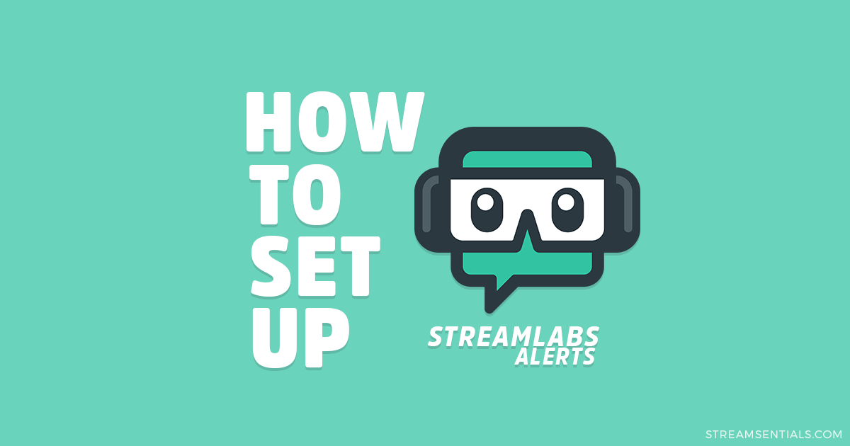 setting up streamlabs