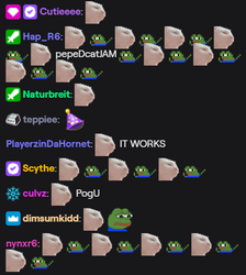 Twitch chat emotes not showing