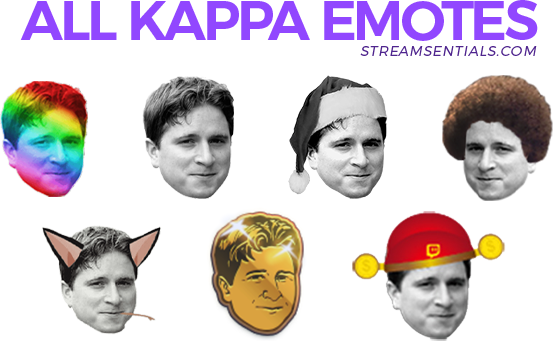 reagere facet Populær All Kappa Emotes - Origins, Meanings + Images!