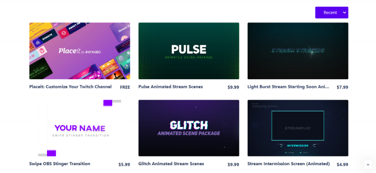 Twitch Starting Soon Screens - Free & Premium Options