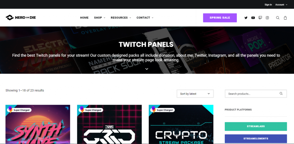 Twitch Panels Top 9 Free Paid Sources For Your Stream