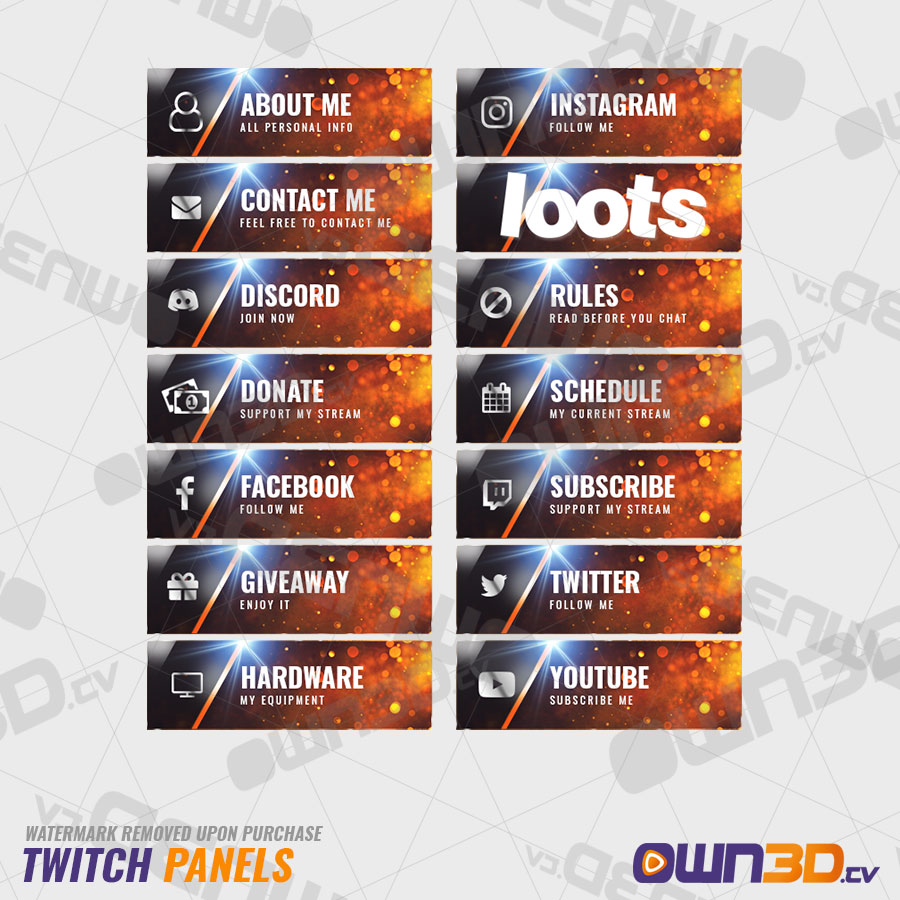 Twitch Panels Top 9 Free Paid Sources For Your Stream