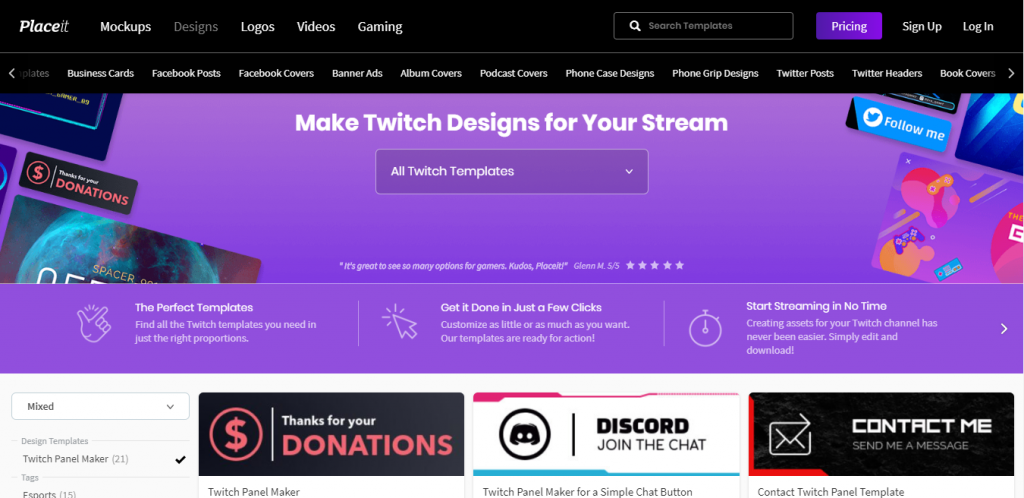 Twitch Panels Top 9 Free Paid Sources For Your Stream