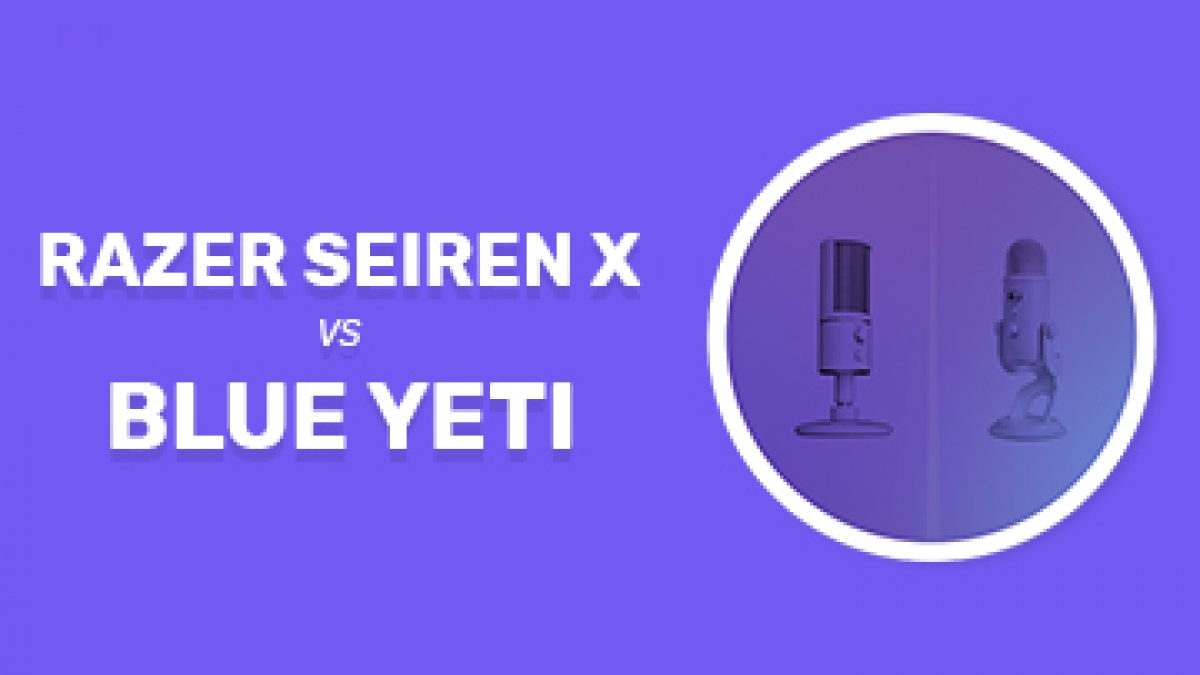 Razer Seiren X Vs Blue Yeti Quick Mic Comparisons