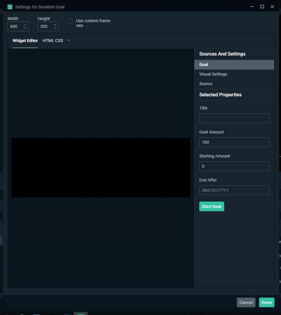 set up streamlabs donations