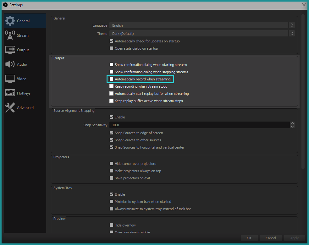 Best Obs Settings For Streaming Twitch Mixer Youtube 19