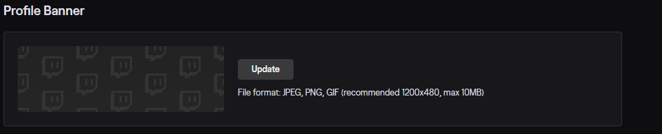Twitch Image Sizes Guide Panels Banner Profile Pic