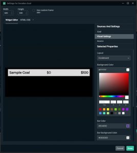 how to add a donation panel on twitch